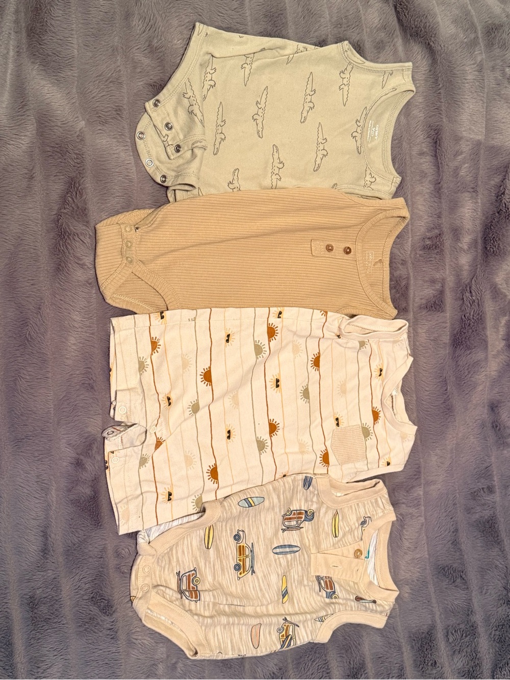 Summer Toddler Onesie Set - 9 Pack
